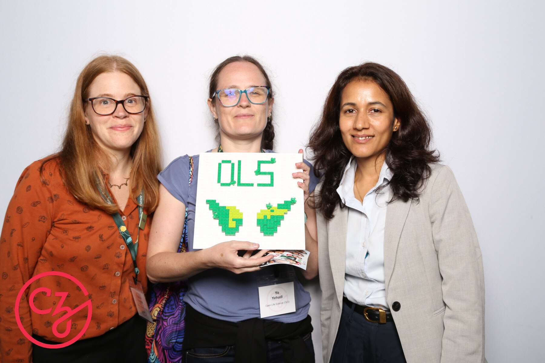 Group photo from three of our 4 directors in 2025. From left to right: Patricia, Yochannah and Malvika