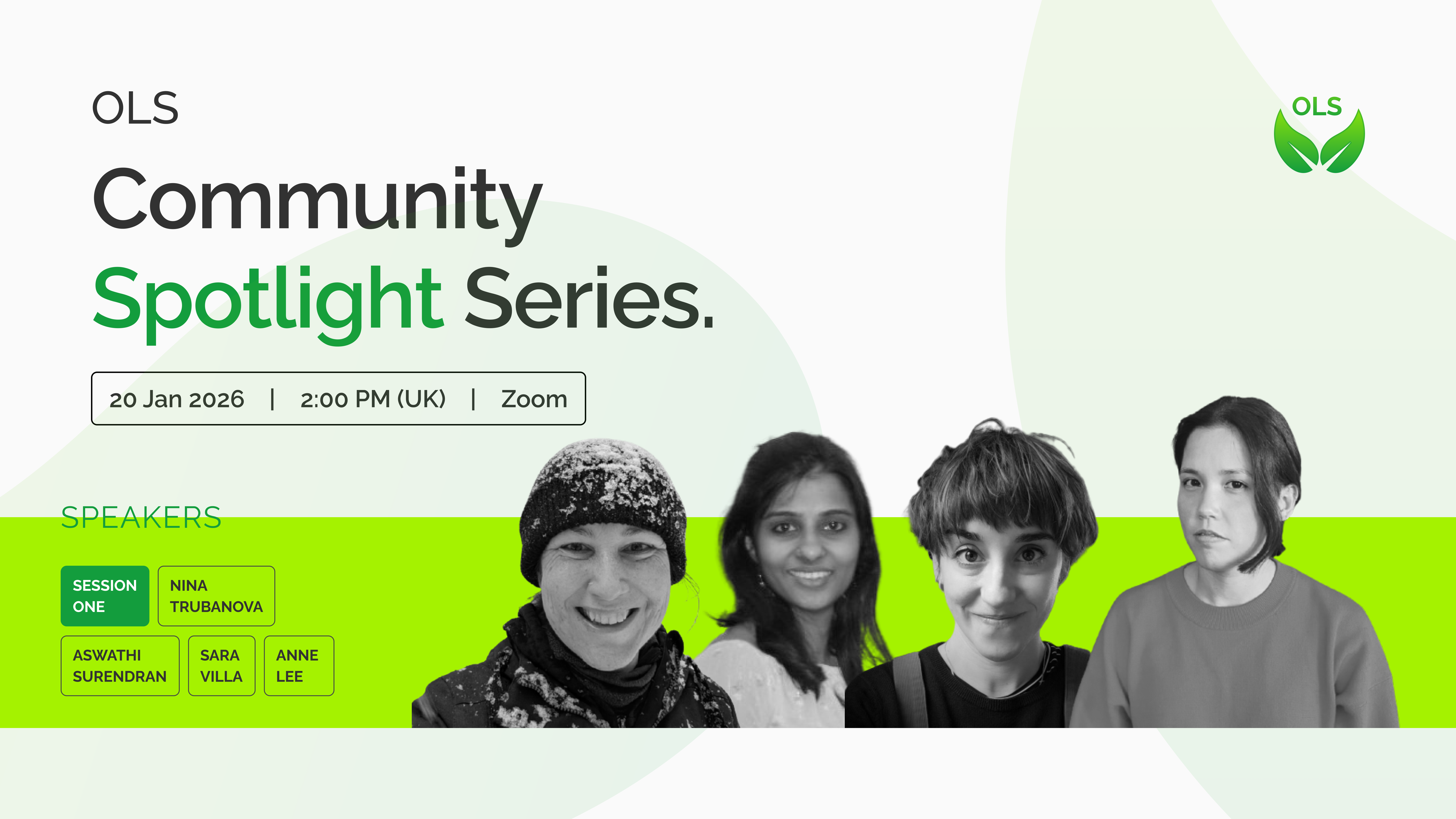 OLS Community Spotlight Series 2026: Remembering what the OPEN magic is about